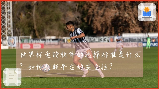 世界杯竞猜软件的选择标准是什么？如何判断平台的安全性？