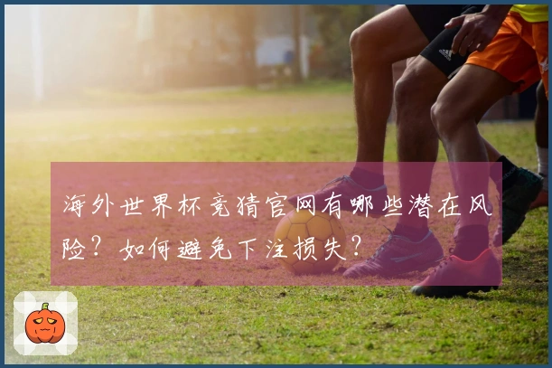 海外世界杯竞猜官网有哪些潜在风险？如何避免下注损失？