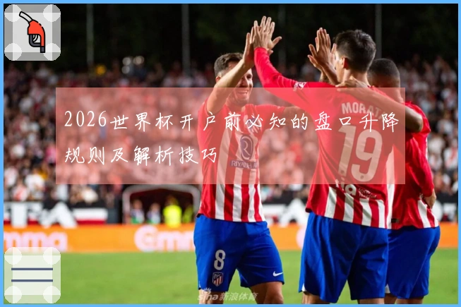 2026世界杯开户前必知的盘口升降规则及解析技巧